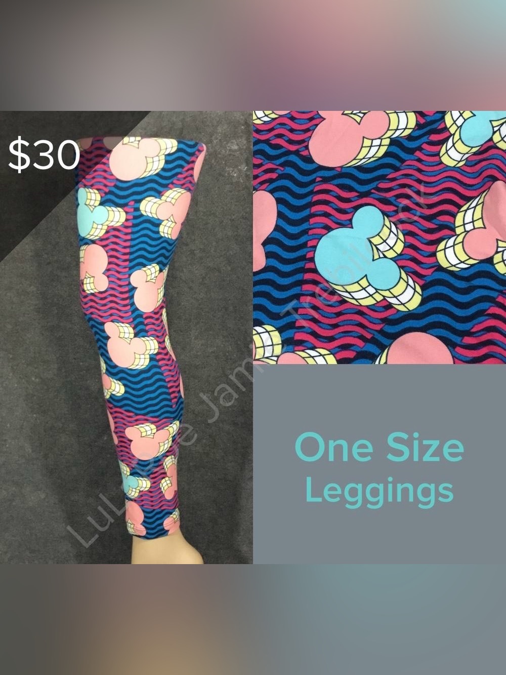 LuLaRoe Disney One Size Leggings